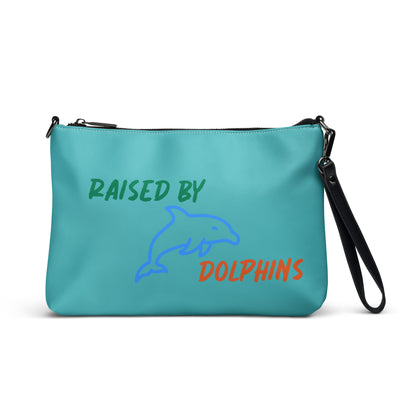 Raised By Dolphins Crossbody Bag