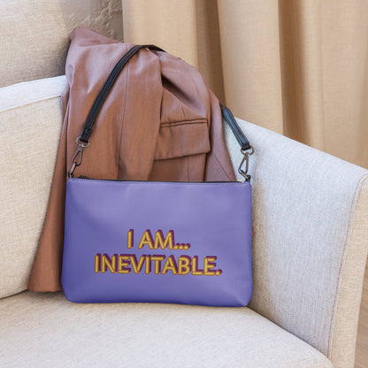 Tony Stark/Thanos Reversible Quotes Crossbody Bag