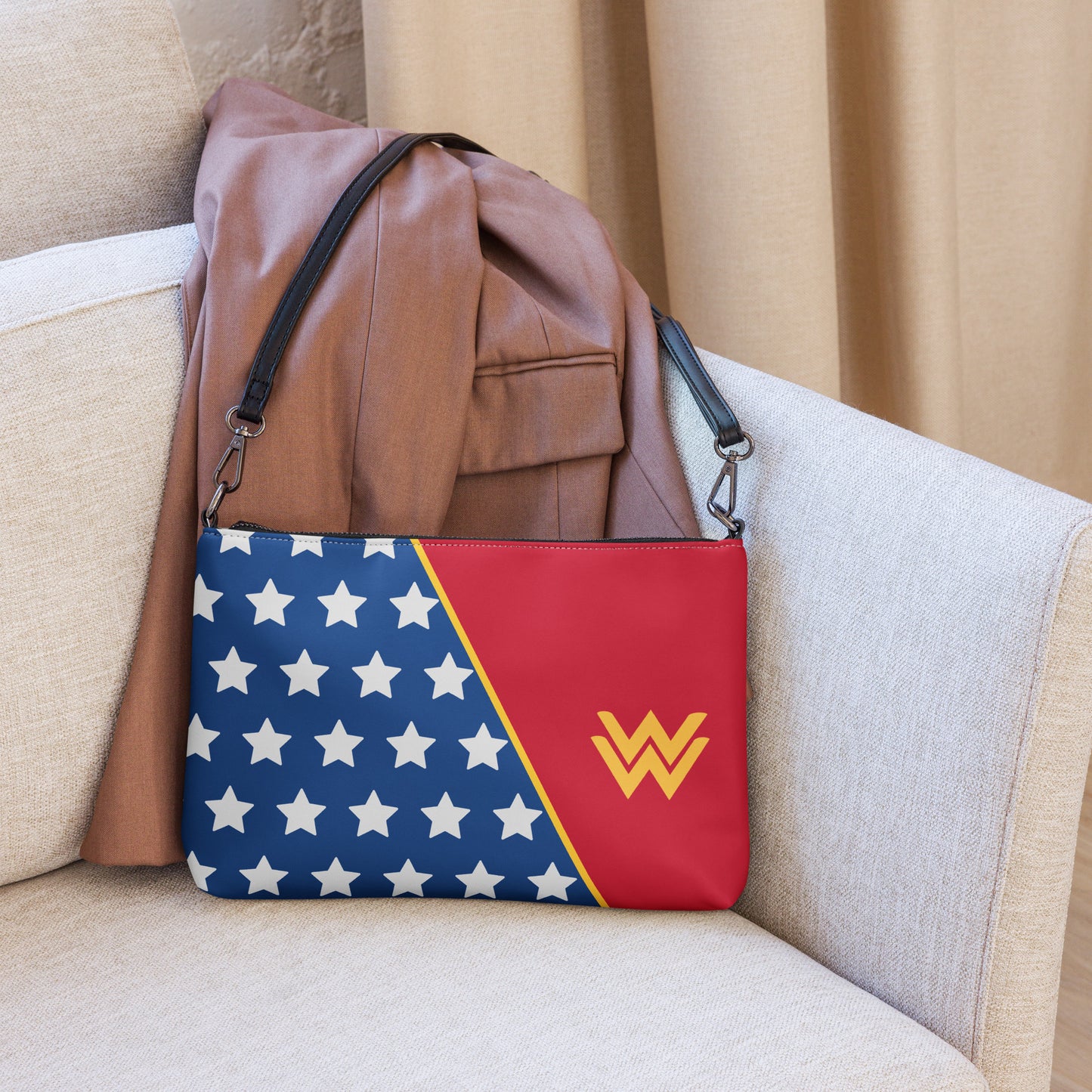 Diana Prince Stars and Eagle Crossbody Bag