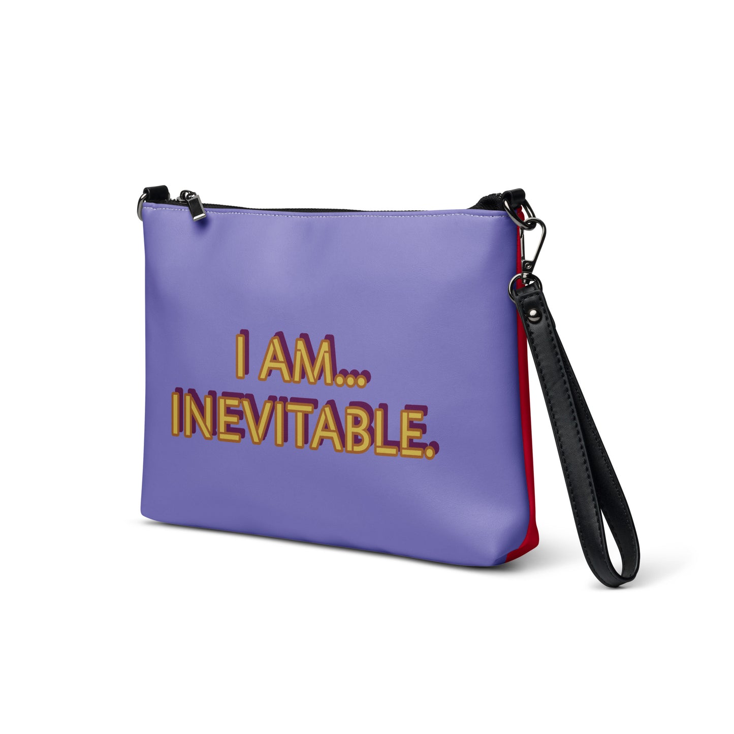 Tony Stark/Thanos Reversible Quotes Crossbody Bag