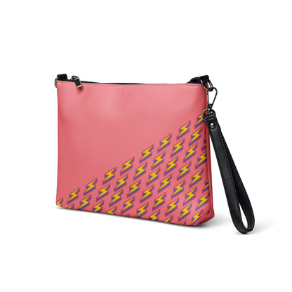 Intergalactic Lightning Bolt (Pattern) Crossbody Bag