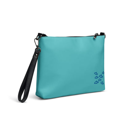 Raised By Dolphins Crossbody Bag