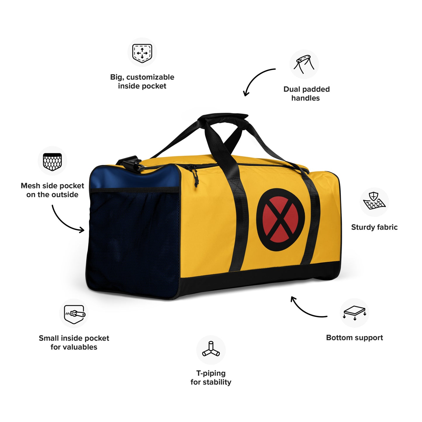 Cyclops Xavier's School Duffle Bag