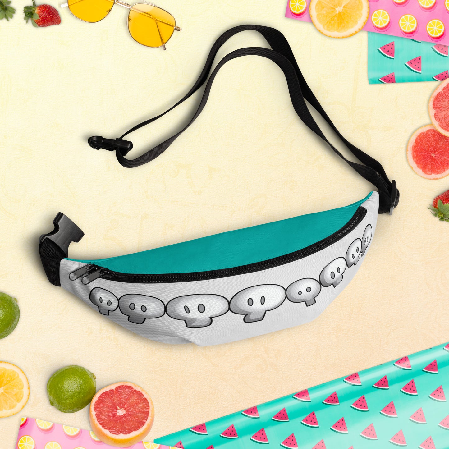 Mystique Skulls Fanny Pack