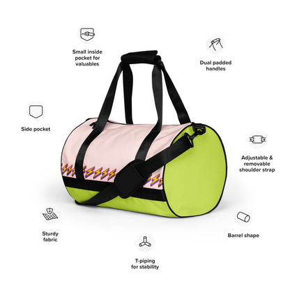 Intergalactic Lightning Bolt Gym Bag