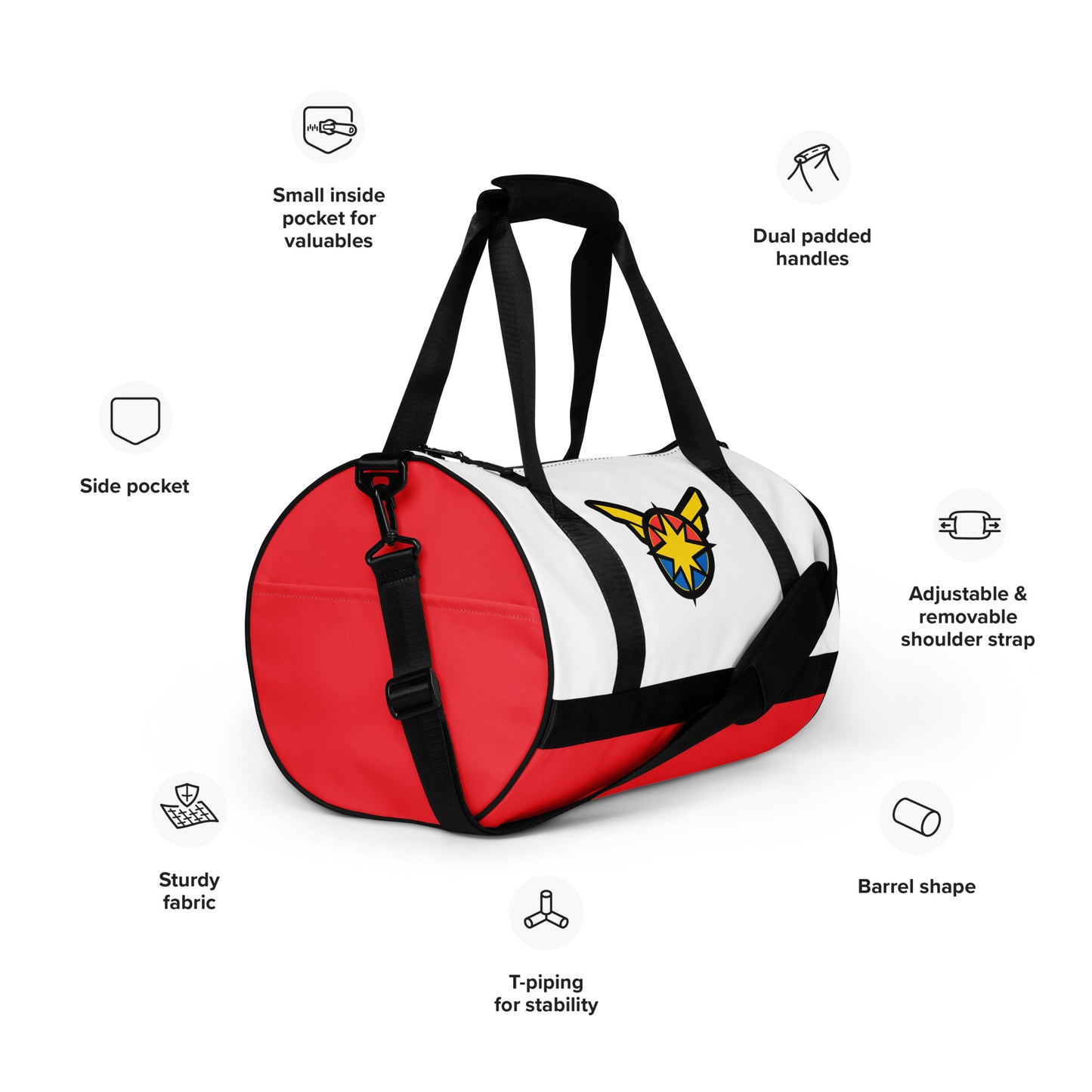 Captain Carol Danvers Gym Bag