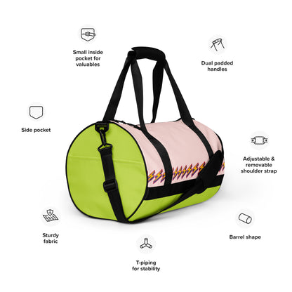 Intergalactic Lightning Bolt Gym Bag