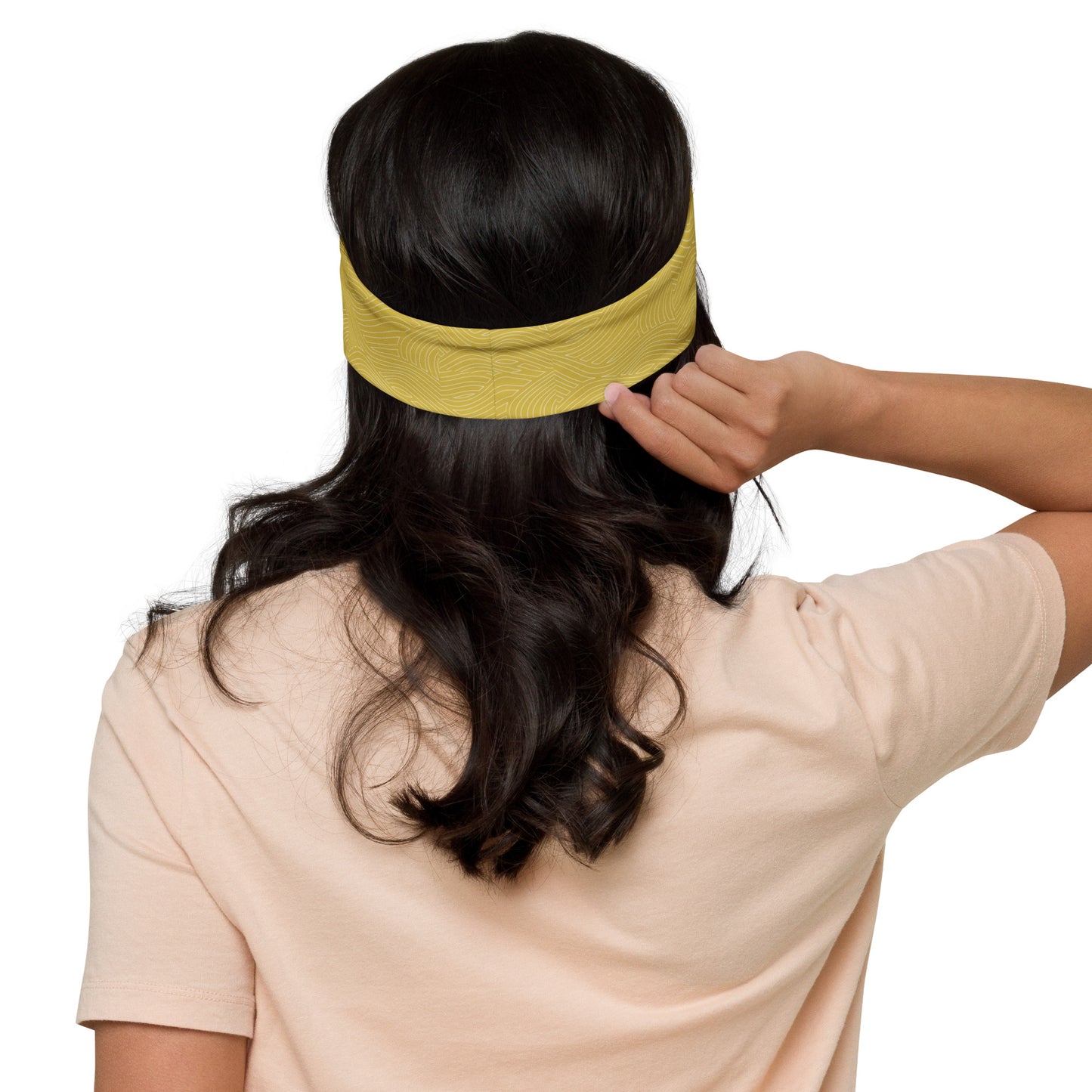 Moon Knight (Gold with White Moon) Headband