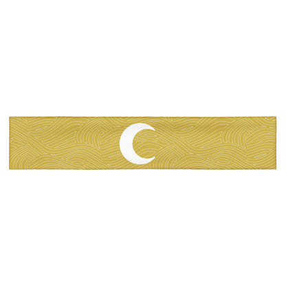 Moon Knight (Gold with White Moon) Headband