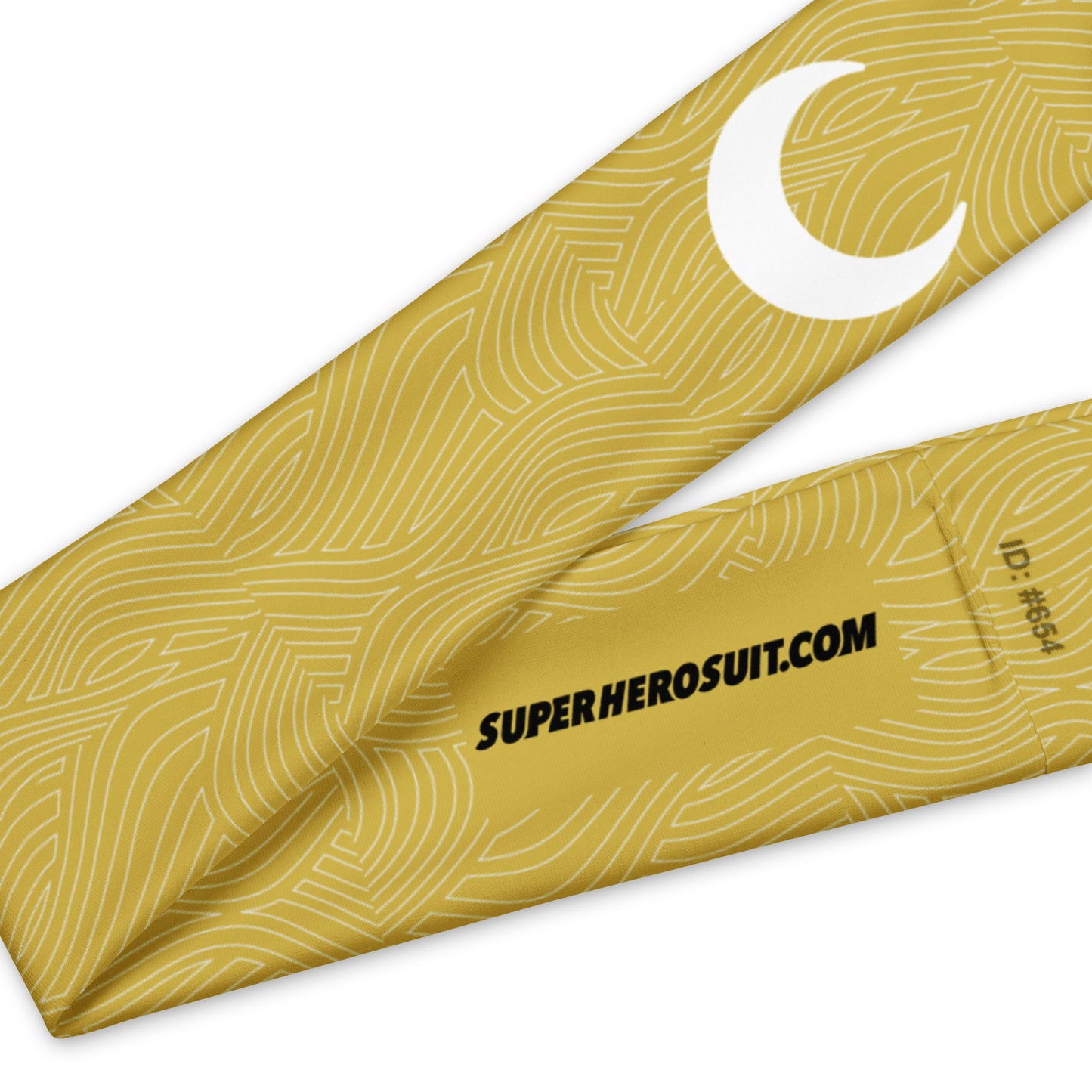 Moon Knight (Gold with White Moon) Headband