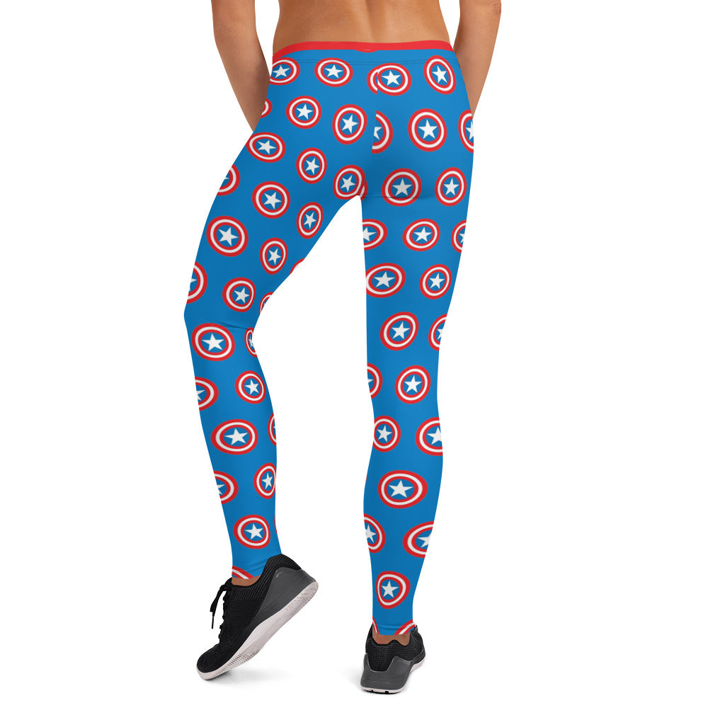 Captain America Shield Leggings