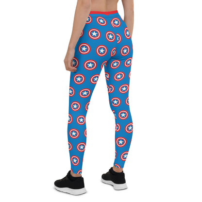 Captain America Shield Leggings