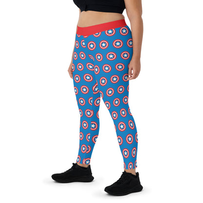 Captain America Shield Leggings