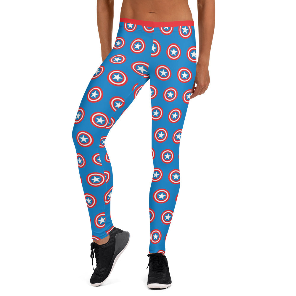 Captain America Shield Leggings