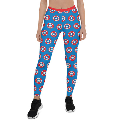 Captain America Shield Leggings