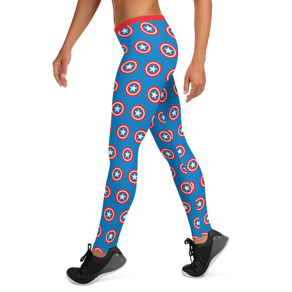 Captain America Shield Leggings