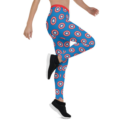 Captain America Shield Leggings