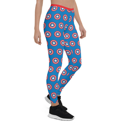 Captain America Shield Leggings