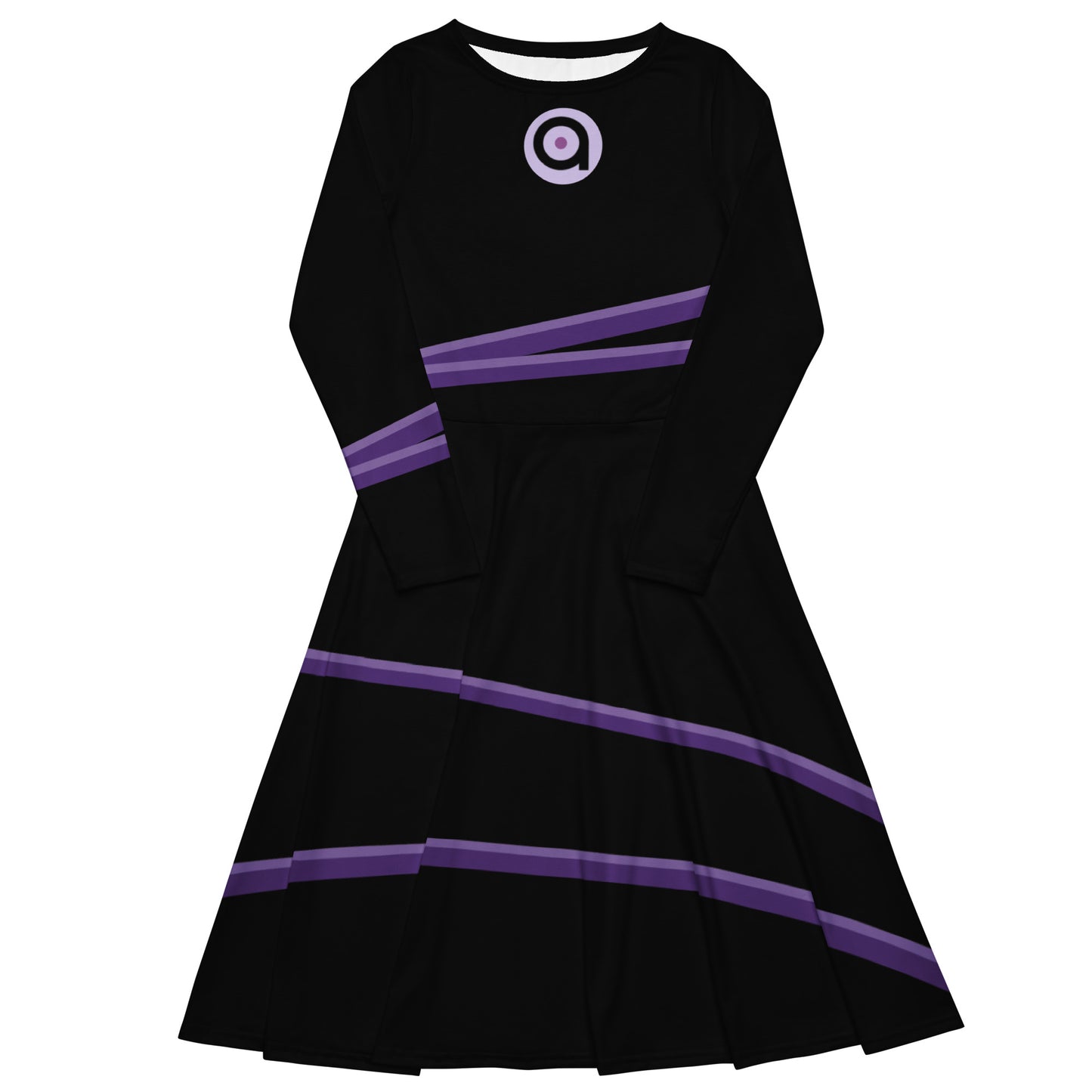 Kate Bishop Costume (One) Long Sleeve Midi Dress