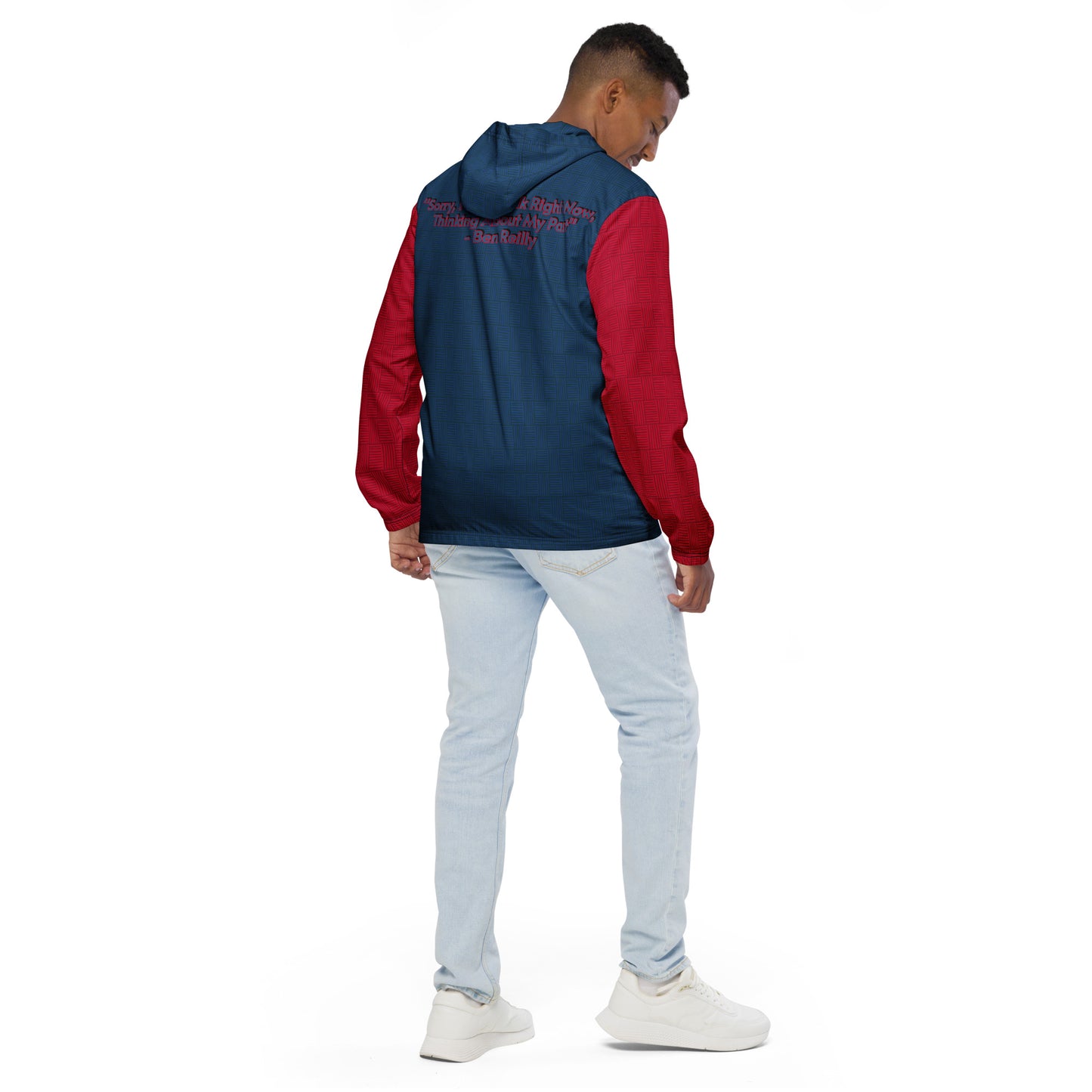 Scarlet Spider Ben Reilly Quote Men’s Windbreaker