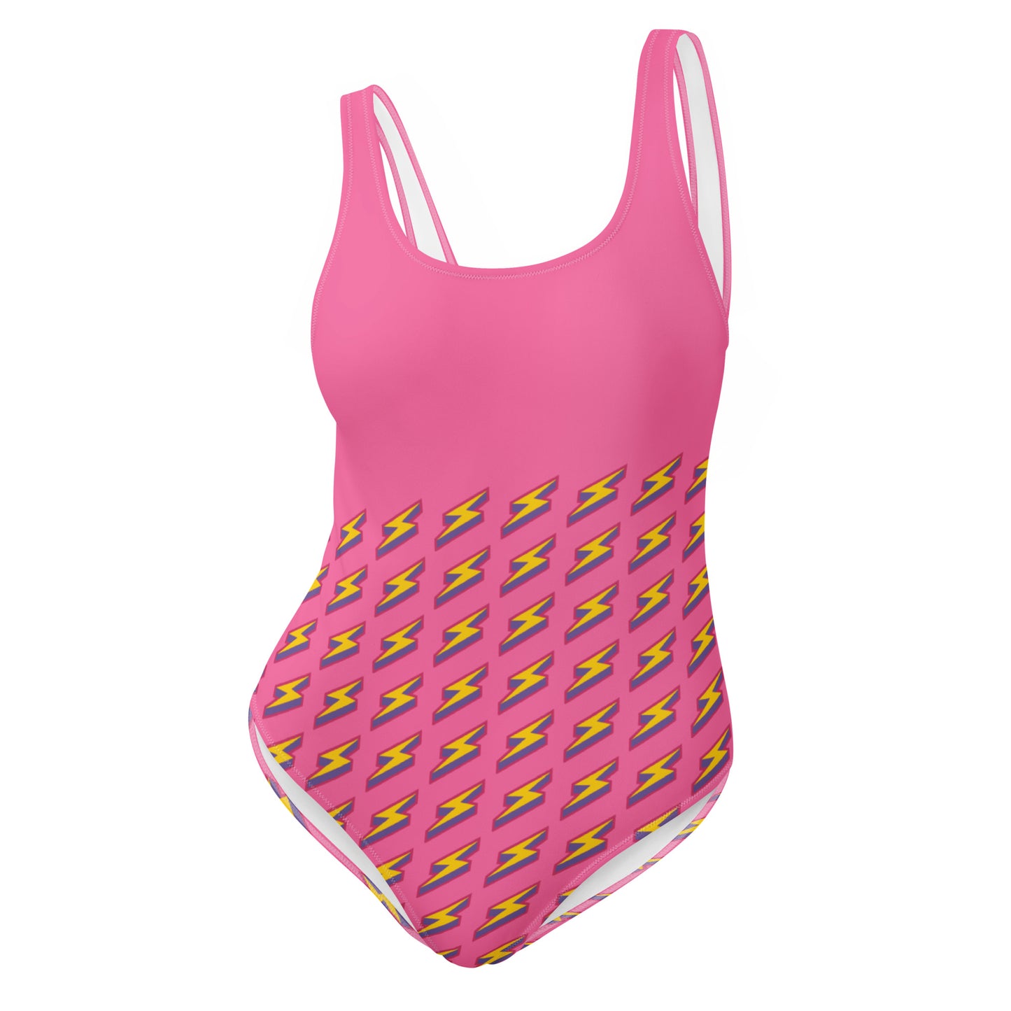 Intergalactic Lightning Bolt One-Piece Swimsuit