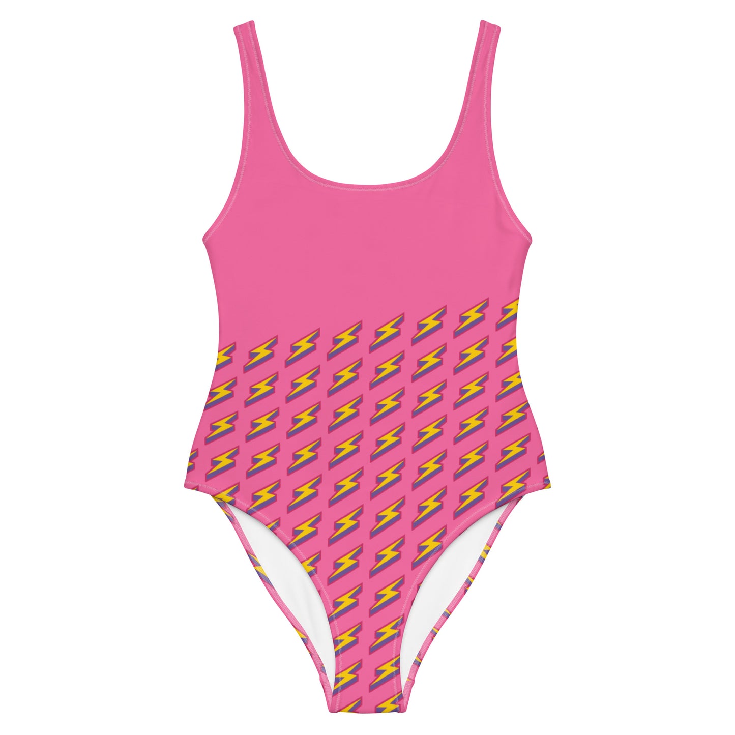 Intergalactic Lightning Bolt One-Piece Swimsuit