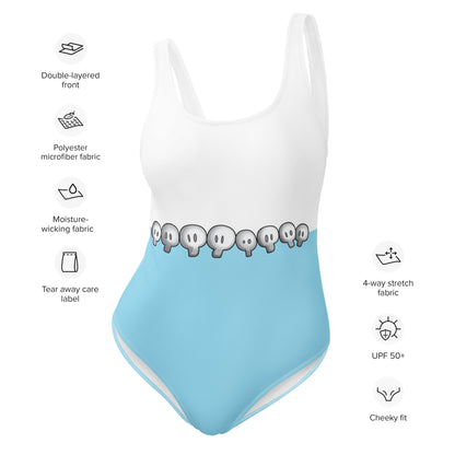 Mystique Skulls One-Piece Swimsuit