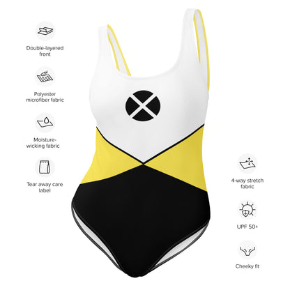 Xavier's School (Yellow) One-Piece Swimsuit