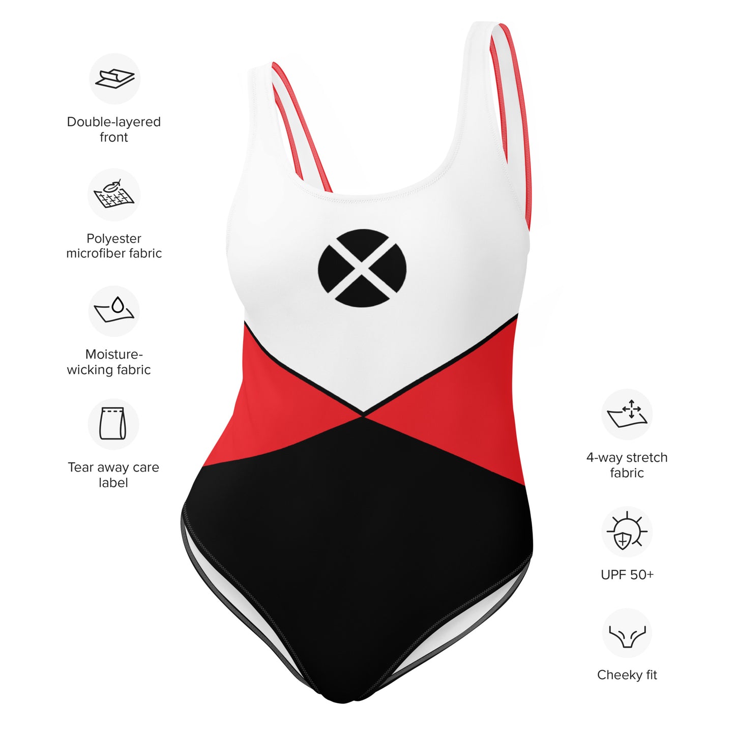 Xavier's School (Red) One-Piece Swimsuit