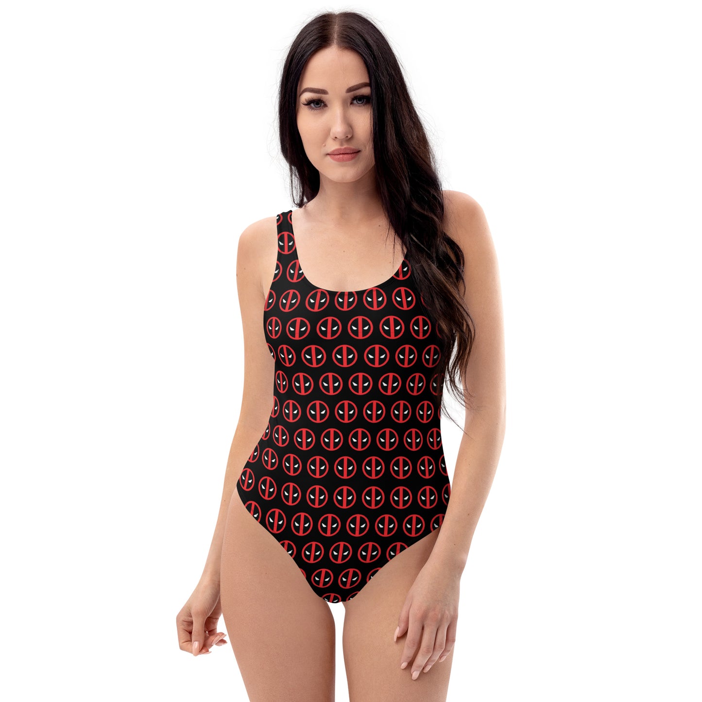 Deadpool (Black) One-Piece Swimsuit