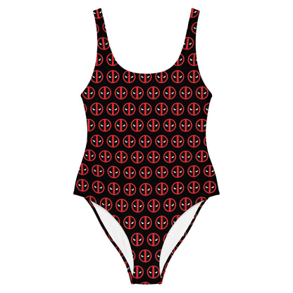 Deadpool (Black) One-Piece Swimsuit