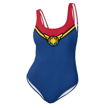 Captain Carol Danvers One-Piece Swimsuit