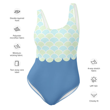 Mermaid Scales One-Piece Swimsuit