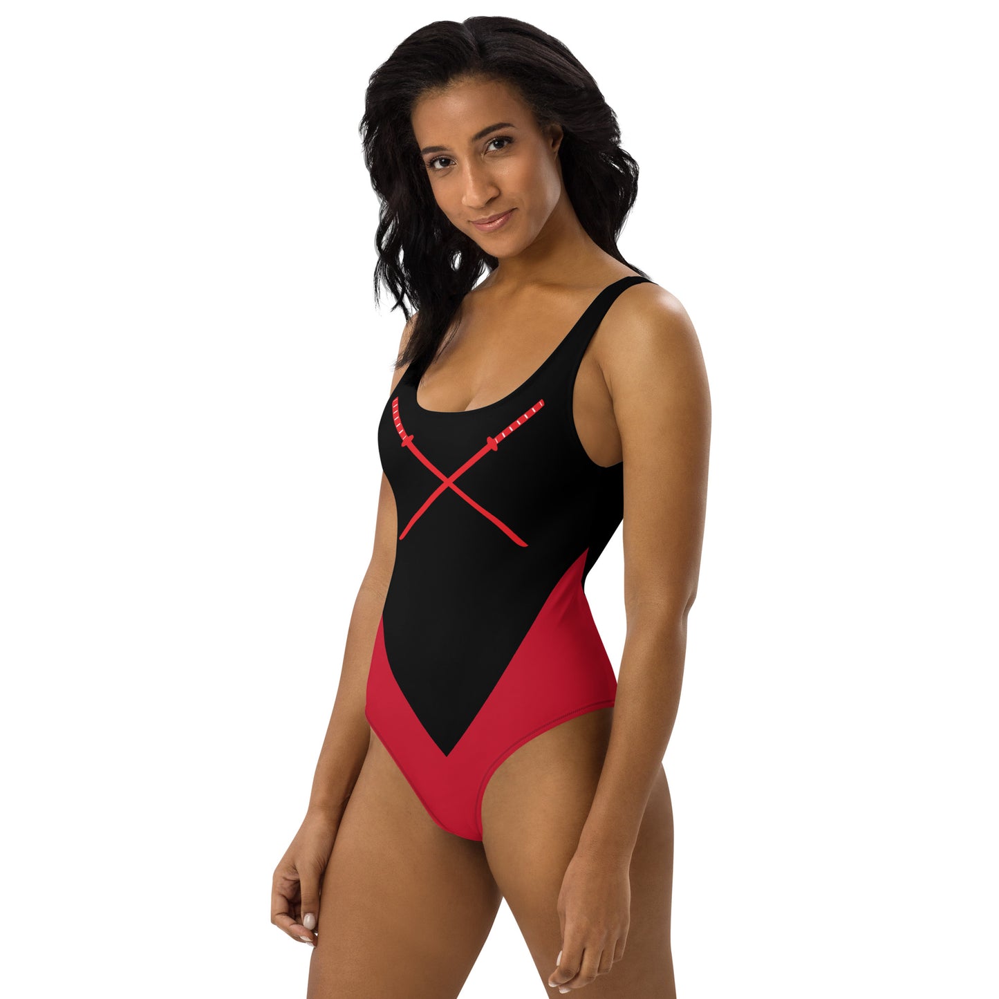 Deadpool Katanas One-Piece Swimsuit