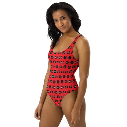 Deadpool (Red) One-Piece Swimsuit