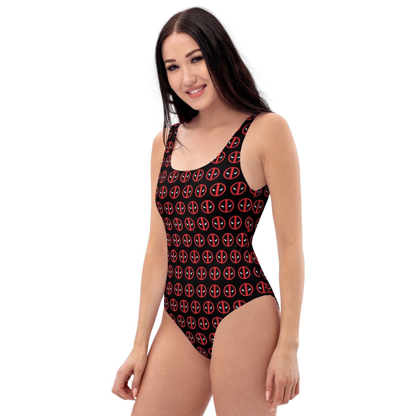 Deadpool (Black) One-Piece Swimsuit