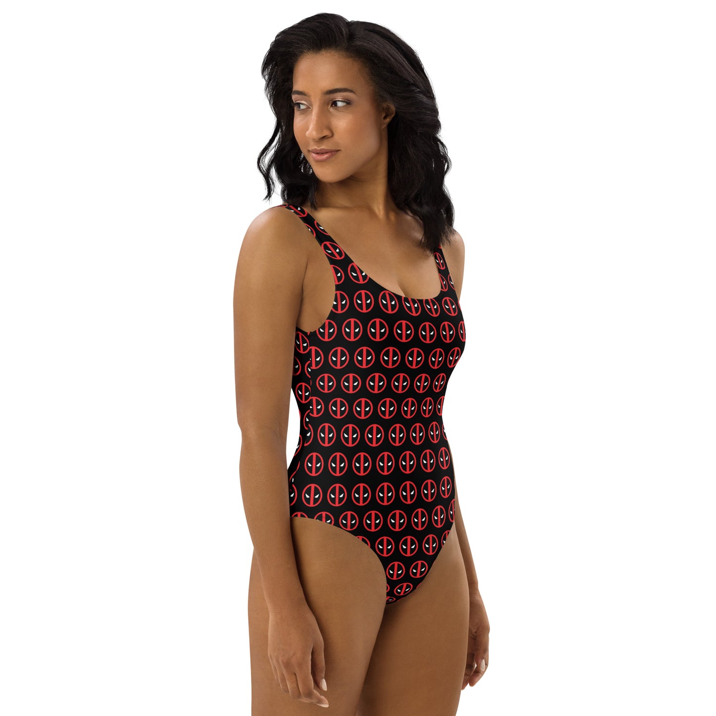 Deadpool (Black) One-Piece Swimsuit