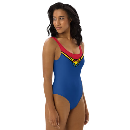 Captain Carol Danvers One-Piece Swimsuit