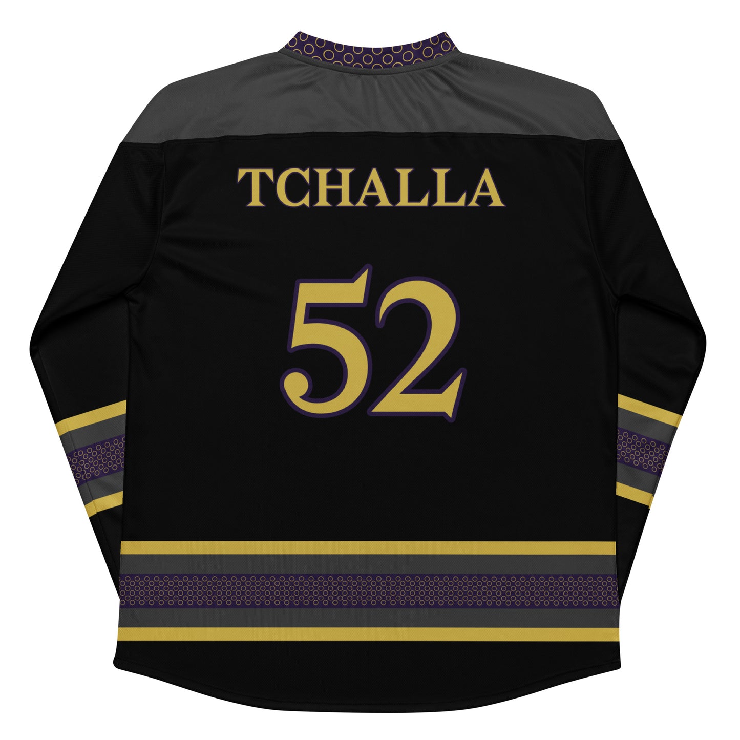 T'Chala Black Panther Hockey Jersey