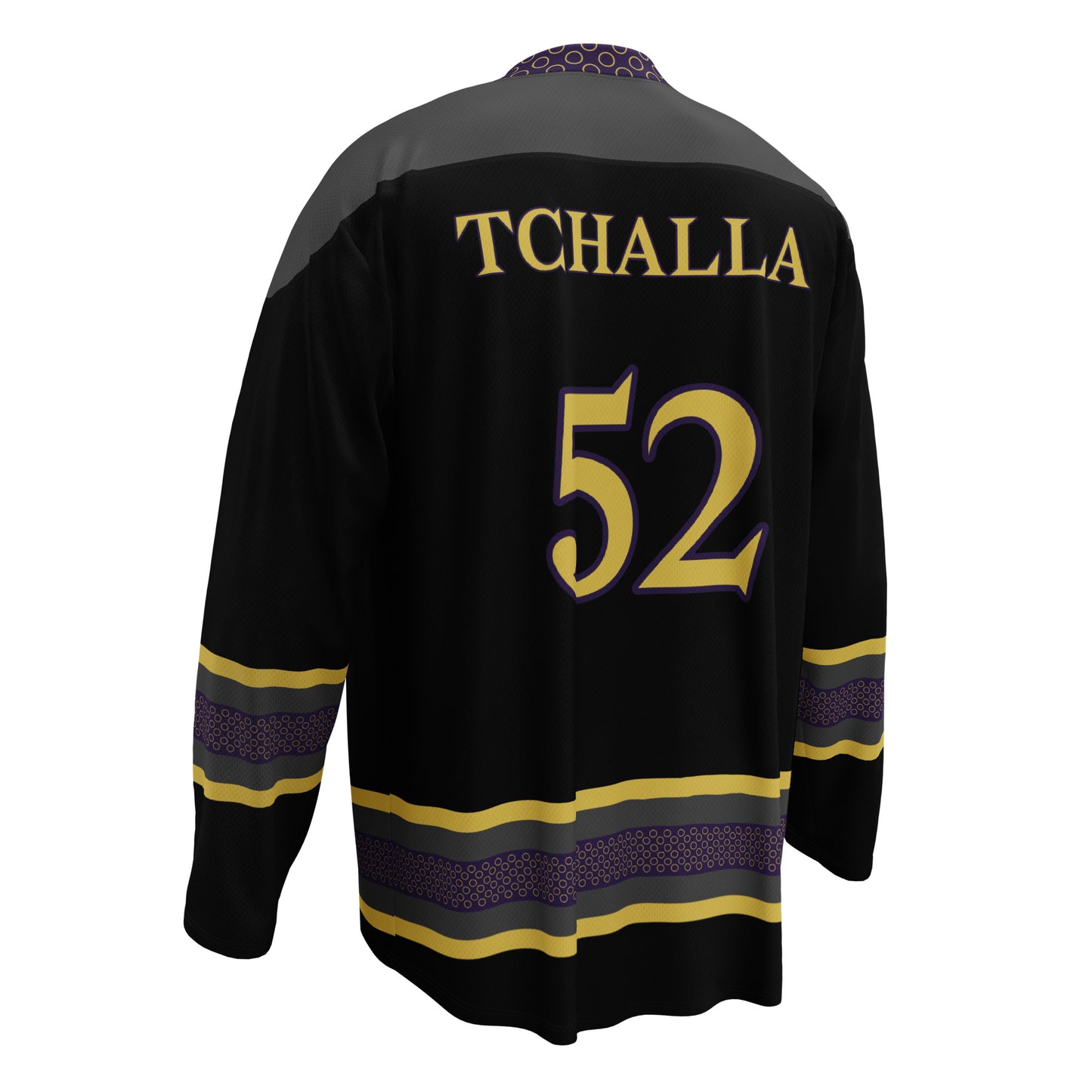 T'Chala Black Panther Hockey Jersey