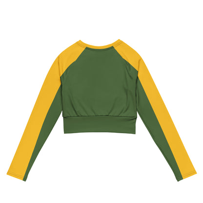 Rogue Costume Long-Sleeve Crop Top