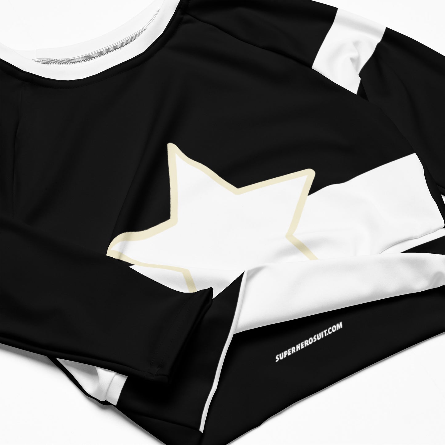 Monica Rambeau Costume Long-Sleeve Crop Top