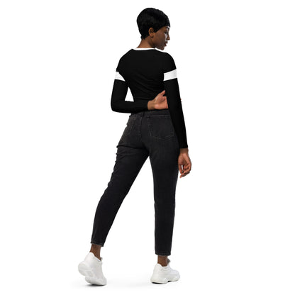 Monica Rambeau Costume Long-Sleeve Crop Top