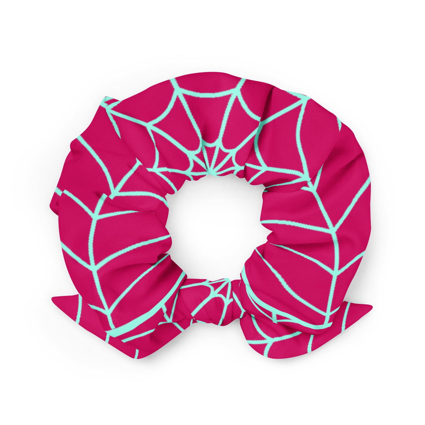 Spider-Gwen Webbing Recycled Scrunchie