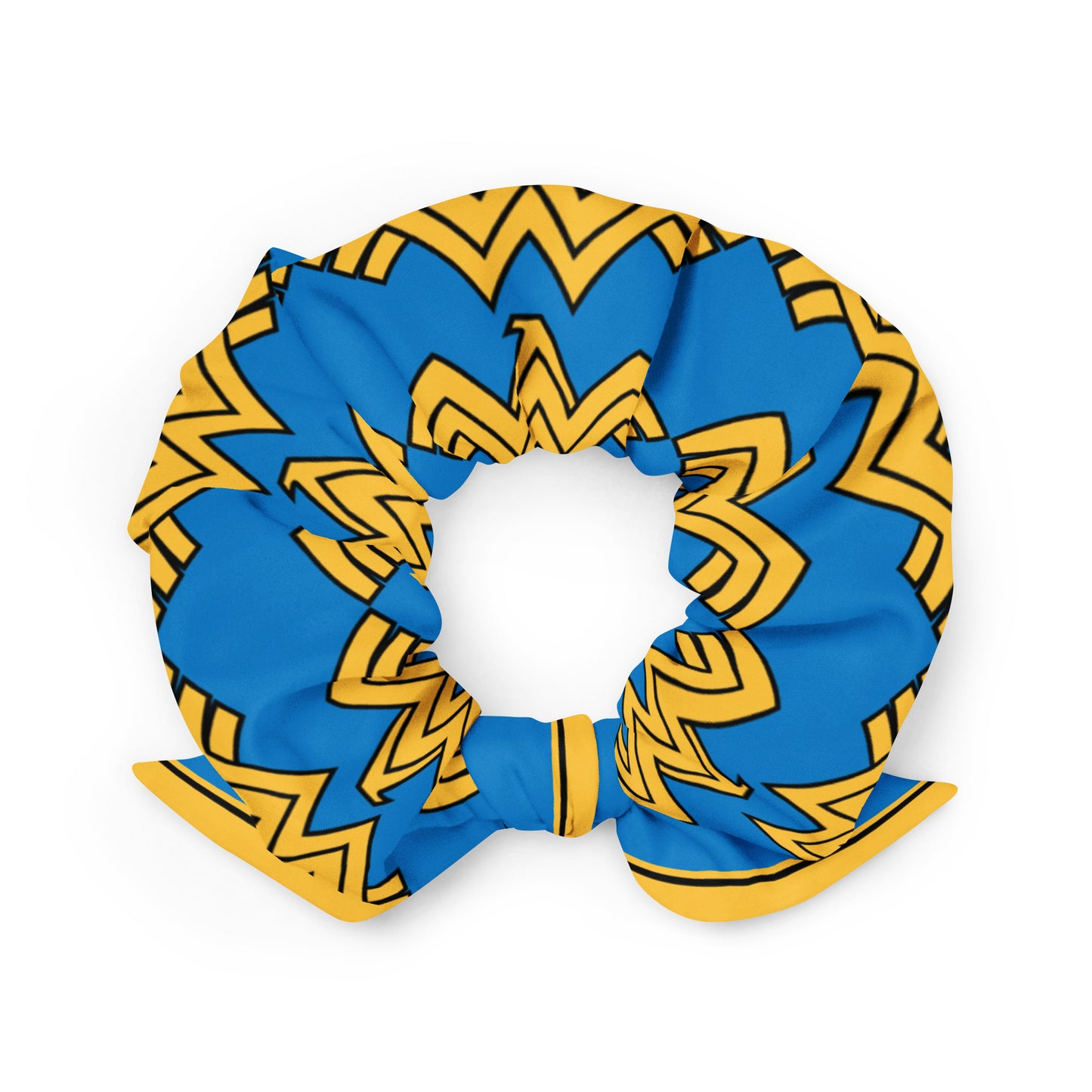 Diana Prince (Blue) Recycled Scrunchie