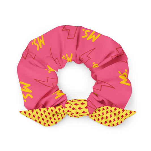 Ms. Kamala Khan (Pink) Recycled Scrunchie