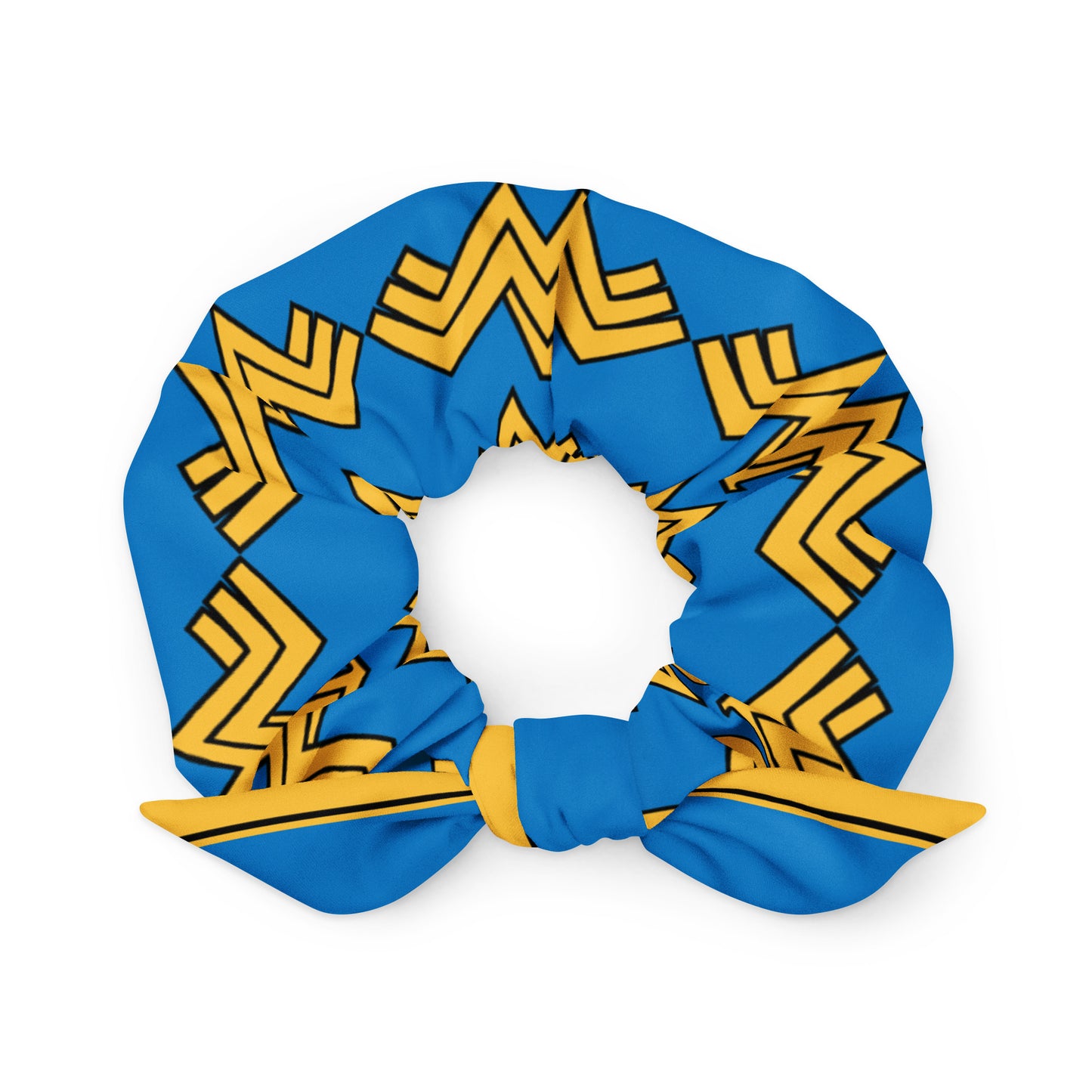 Diana Prince (Blue) Recycled Scrunchie