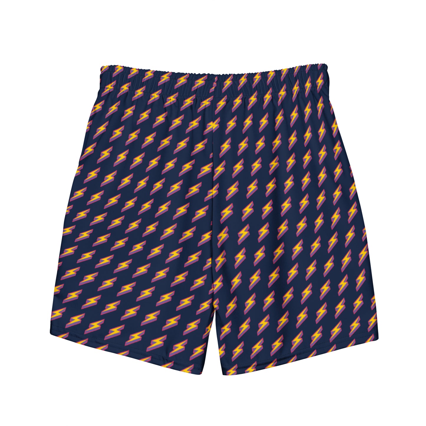 Intergalactic Lightning Bolts (Navy) Swim Trunks