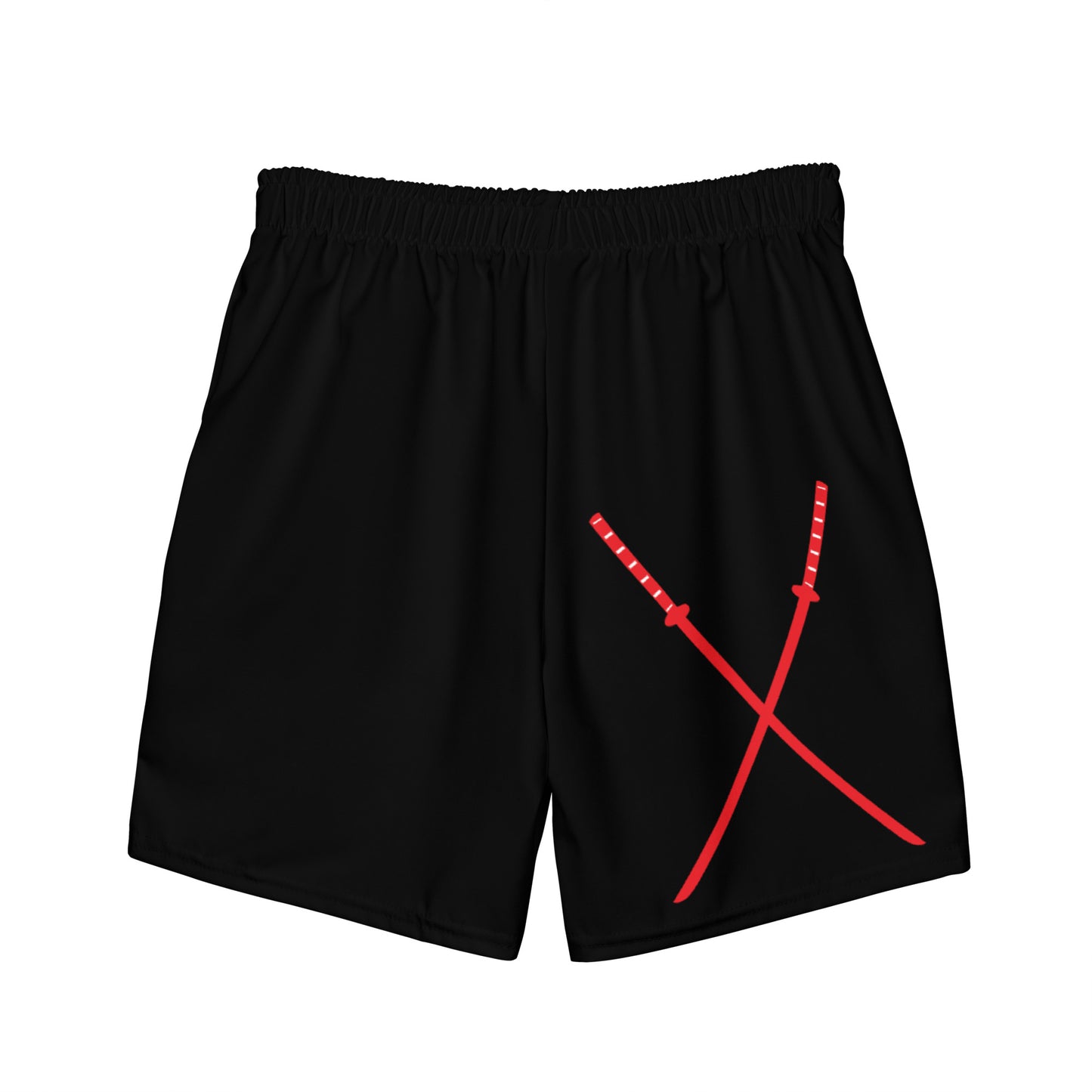 Deadpool Katanas (Black) Swim Trunks