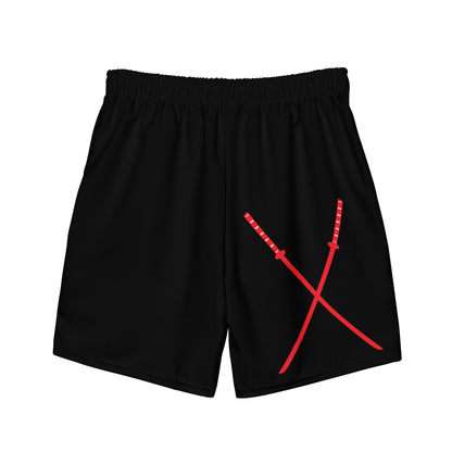 Deadpool Katanas (Black) Swim Trunks